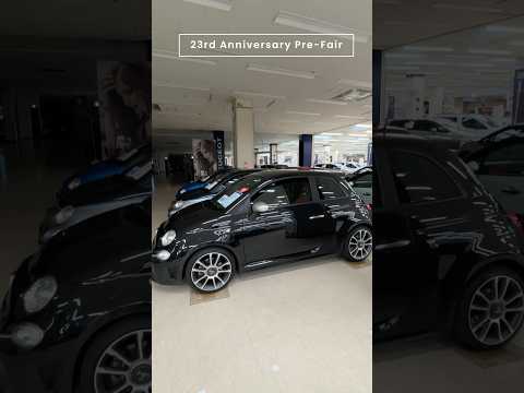 いよいよ明日迄!オートプラネット名古屋23周年プレフェアアバルト595ツーリズモが狙い目!#アバルト595 #オートプラネット名古屋#23周年プレフェア