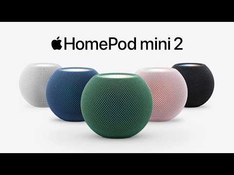 新しいHomePod mini 2：部屋を満たす豊かなサウンドを、コンパクトなボディで。