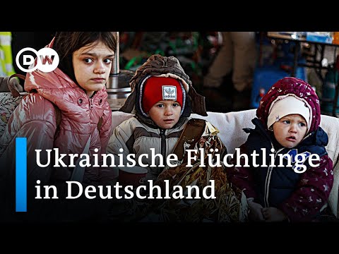 So läuft die Aufnahme ukrainischer Geflüchteter in Deutschland | DW Nachrichten