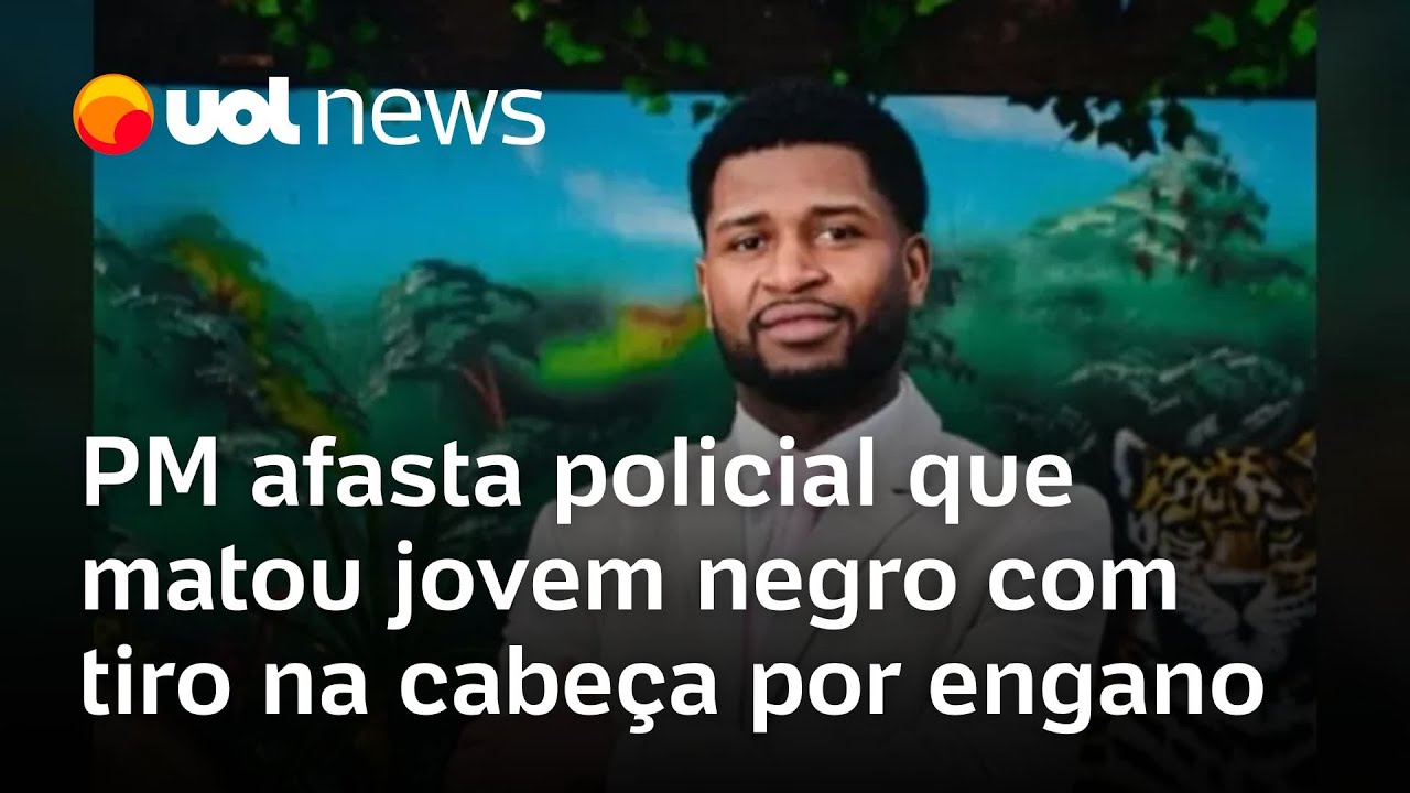 PM afasta policial que matou marceneiro negro com tiro na cabeça por engano agente pagou fiança