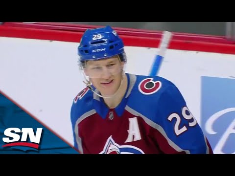 Avalanches Nathan MacKinnon Nets Quick Hat Trick In Second Period vs. Capitals