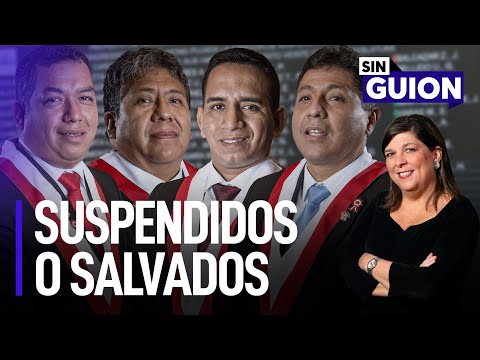 Suspendidos o salvados y una interpelación sin consecuencia | Sin Guion con Rosa María Palacios