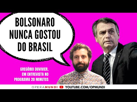 Gregorio Duvivier: Bolsonaro nunca gostou do Brasil - Cortes 20 Minutos