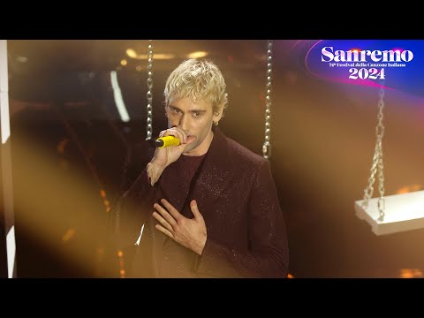 Sanremo 2024 - Mr.Rain canta "Due altalene"