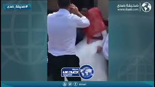 عروس تطلق النار إحتفالاً بزفافها