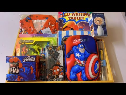 Avengers Hamper | Stationery Haul | Haul Videos