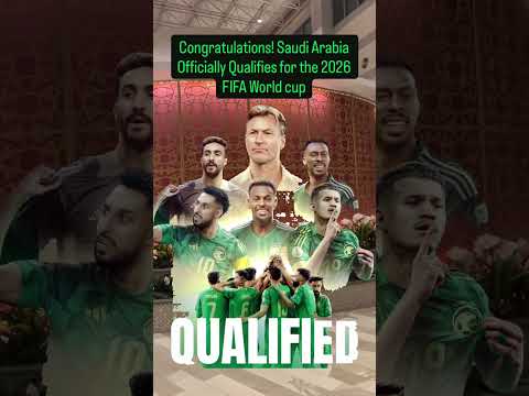 Saudi officially qualified for 2026 fifa World Cup #riyadh #saudiaarbia #thesaudicup #sauditour