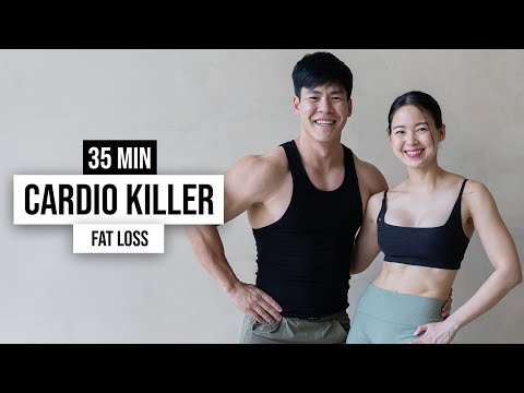 35 MIN CARDIO KILLER FOR FAT LOSS I All-Standing, No Equipment