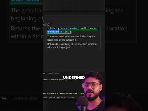 substring in Javascript ( Interview Question )