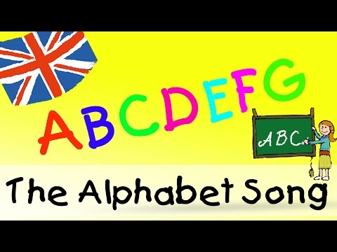 The Alphabet Song - englische Kindergarten Lieder || Kinderlieder
