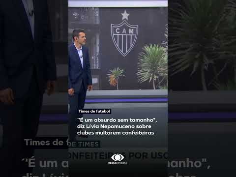 ´'É um absurdo sem tamanho, diz Lívia Nepomuceno sobre clubes de futebol multarem confeiteiras