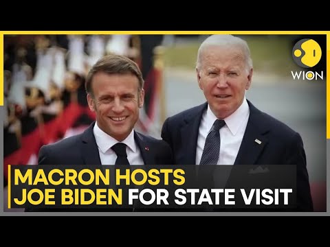 French President Macron welcomes US President Biden in Paris | WION