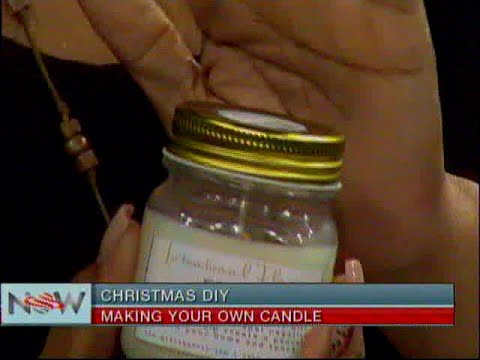Christmas DIY - Making Your Own Candle
