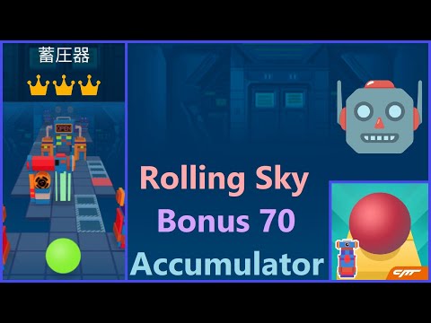 ⚡ Accumulator (w/hands) [Bonus 70] | Rolling Sky 🤖