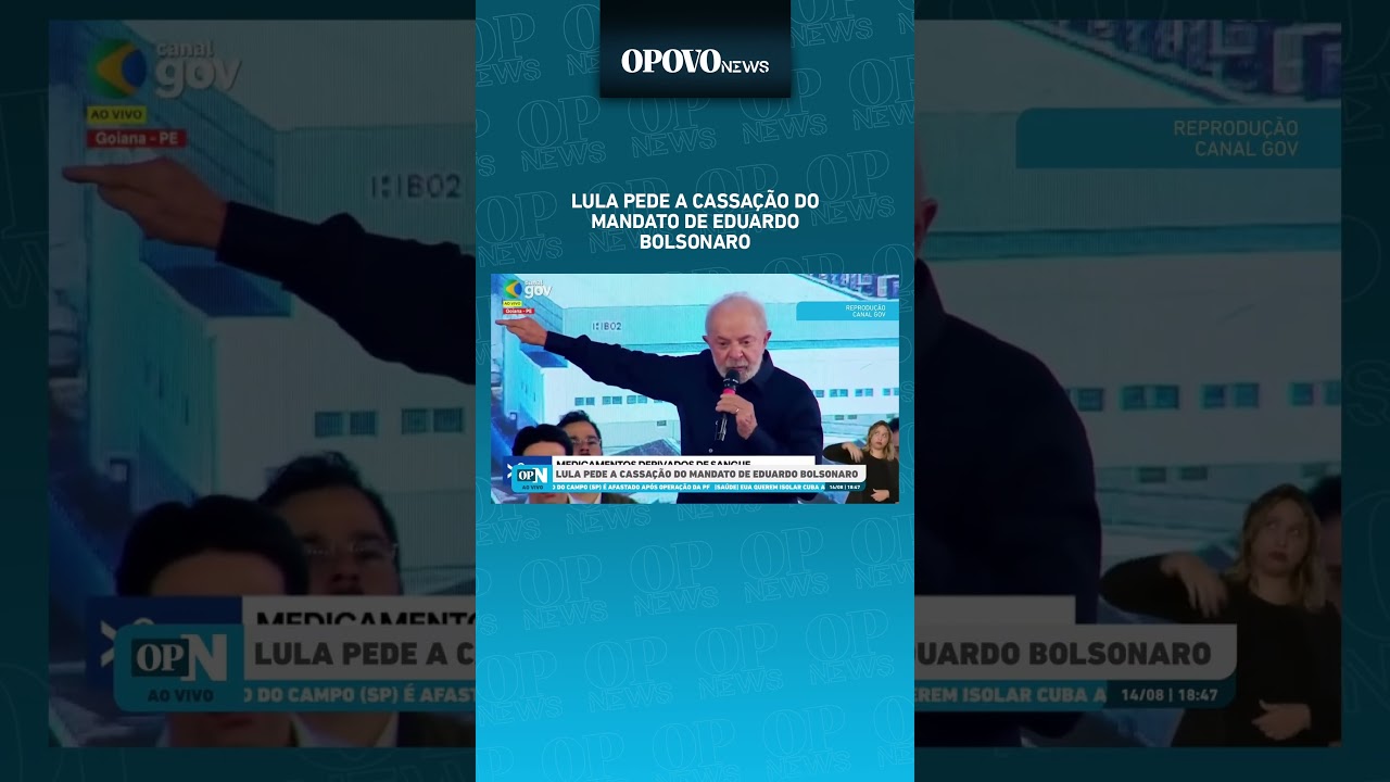 Lula pede a cassação do mandato de Eduardo Bolsonaro