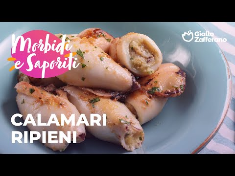 CALAMARI RIPIENI - MORBIDI e SAPORITI!🌊💙☀️