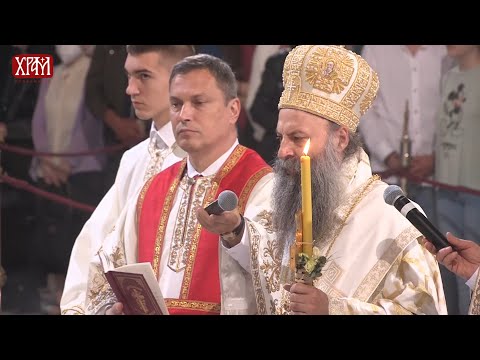 Света Архијерејска Литургија на Васкрс у Храму Светог Саве