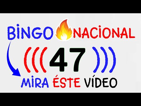 BINGO HOY..! # 47 # ÉXITOS hoy..! loteria NACIONAL de HOY/ los PALÉ Y SÚPER mas FUERTES para GANAR