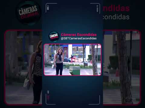 Um velhinho sapeca! #pegadinha #humor #CamerasEscondidas #SBT