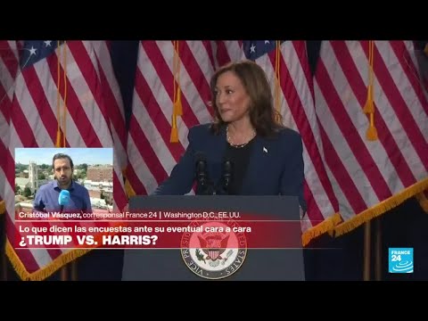 Informe desde Washington: Kamala Harris hace su primer acto de campaña en Wisconsin • FRANCE 24