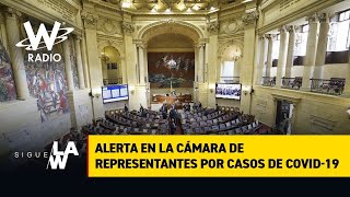 Alerta en la Cámara de Representantes por casos de COVID-19
