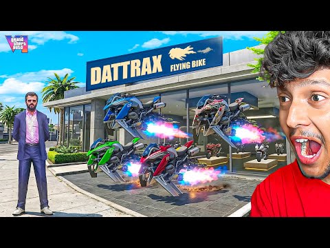 FINALLY OPENED NEW FLYING BIKE SHOWROOM ($98,000,000) 🤑 GTA 5 REAL LIFE