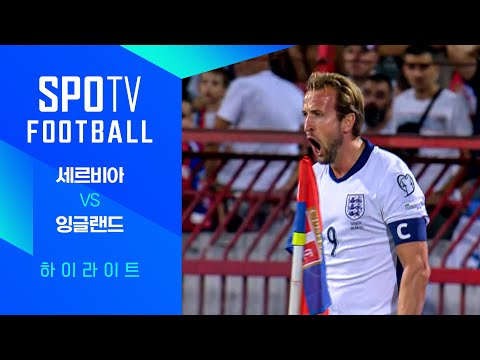 [월드컵 유럽 예선] 세르비아 vs 잉글랜드ㅣ3분 하이라이트 (09.10)