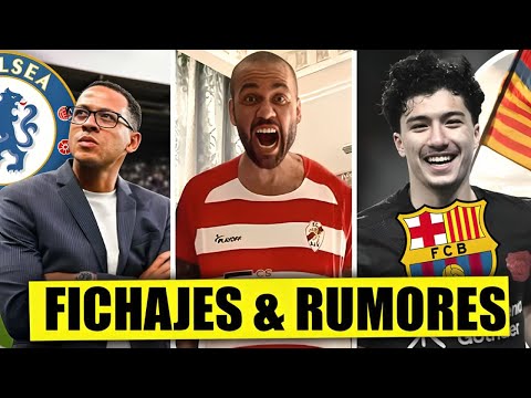 Barca refuerza defensa, Chelsea nuevo DT y Dani Alves con nuevo club: Ultimos Fichajes y Rumores