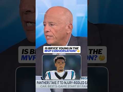 <strong>Do</strong> you think Bryce Young should be in the <strong>MVP</strong> conversation? 🤔#panthers #bryceyoung #NFLPostgame