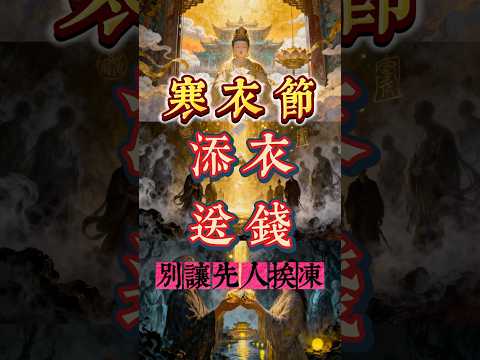 寒衣節將至，別讓先人挨凍：他們的日子，其實很苦…#國學 #祭祀 #道家文化 #佛教 #道教 #親人