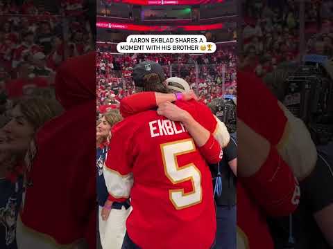 Aaron Ekblad Shares A Special Moment With His Brother ❤️