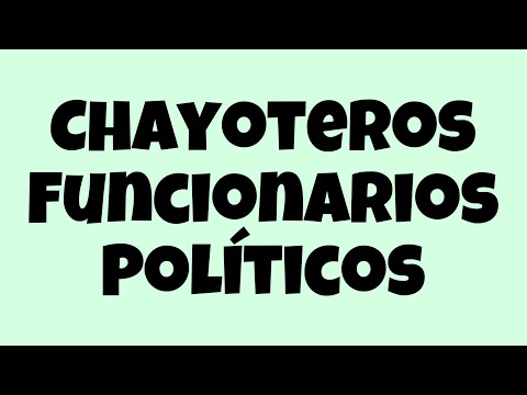 DE CHAYOTEROS, FUNCIONARIOS Y POLÍTICOS PERVERSOS, NOS HABLAN EN LA VOZ DEL PUEBLO