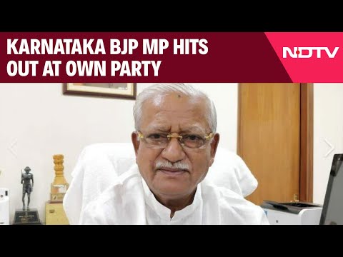 Karnataka BJP MP Says He Is "Deeply Hurt" For Not Being Made Minister