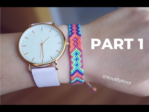 BRAID WITH ME | Aztec Friendship Bracelet Part1