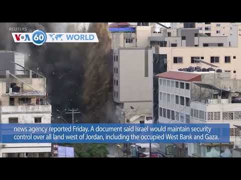 VOA60 World- Israeli airstrikes on Deir al-Balah and Nuseirat camp killed at least 58 people