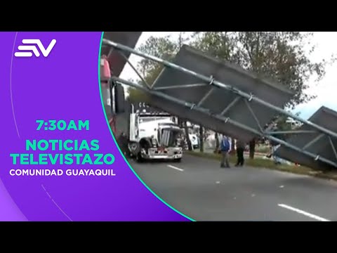 Siniestro de tránsito en San Martín | Televistazo en la Comunidad