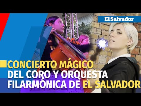 Concierto Wingardium leviosa del Coro y Orquesta Filarmónica de El Salvador