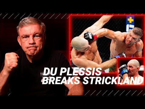 Teddy Atlas Reacts to Dricus Du Plessis Breaking Sean Strickland’s Nose in Dominant Victory