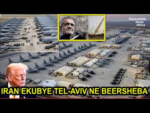 IRGC ekubye airbase ya US mu Jordan esinga okubako fighter Jets, Tel Aviv ne Beersheba bakikubye