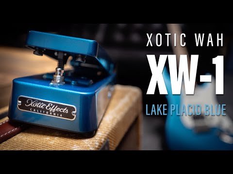 Xotic Wah XW-1 Lake Placid Blue Special Edition Demo