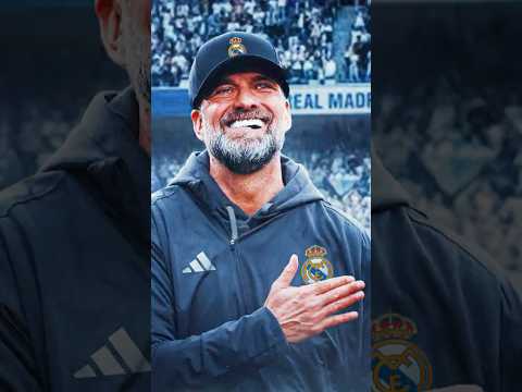 Klopp will build the new Real Madrid for the 2025/26 season 🔥 #realmadrid #laliga #football