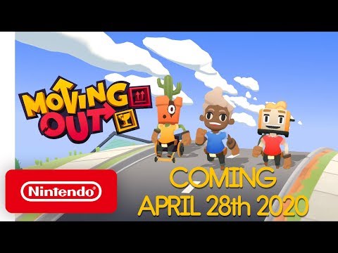 Moving Out - Release Date Announcement - Nintendo Switch