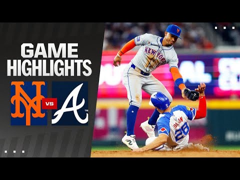 Mets vs. Braves Game Highlights (4/8/24) | MLB Highlights