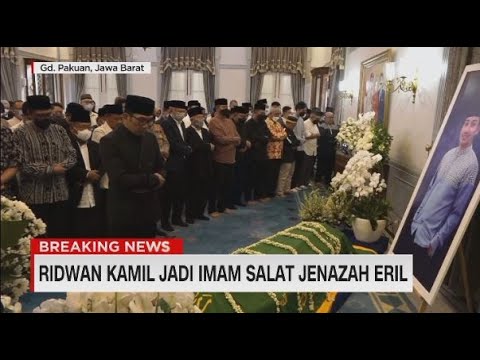 Ridwan Kamil Jadi Imam, Salatkan Jenazah Putra Sulungnya Emmeril Kahn Mumtadz
