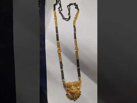 लाॅंग मंगळसुत्र डिझाईन्स 😍👌@healthgurumarathi7066 #shortfeed #jwellery #dailyvlog #gift #ytshort