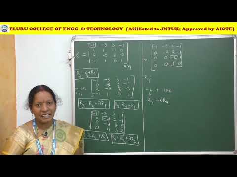 M2-{Friday-21-5-21} MII UNIT-1 {Part-07} -Solving Systems of Linear Eqns.-ECHELON & NORMAL FORMS