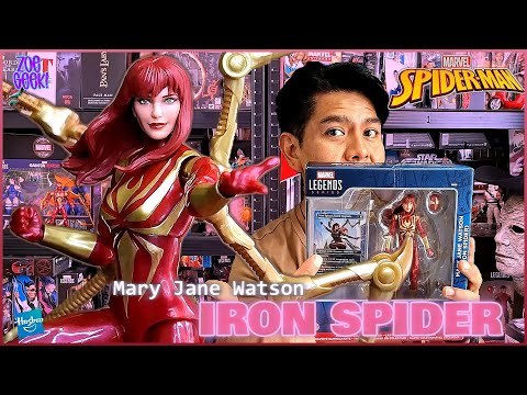 ¡¡ Mary Jane Watson Iron Spider !! Pura Chulada Magic The Gatherin y Marvel Legends