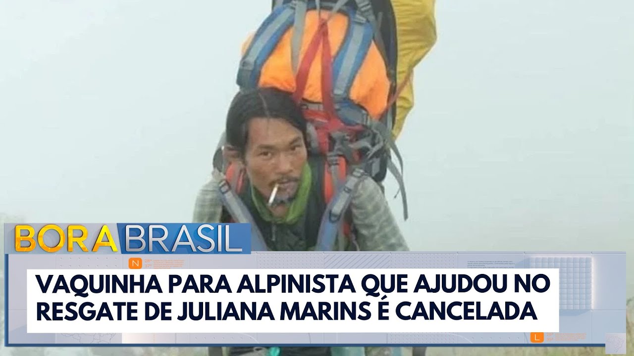 Vaquinha para alpinista que ajudou no resgate de Juliana Marins é cancelada