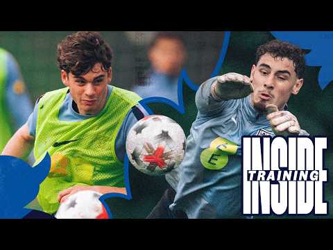 Jobe Bellingham, Archie Gray &amp; Rico Lewis Take on 1v1s 🔥 | Inside Training | England U21