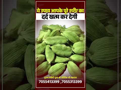 ये उपाय आपके पूरे शरीर का दर्द खत्म कर देगी | Acharya Shri Kaushik Ji Maharaj